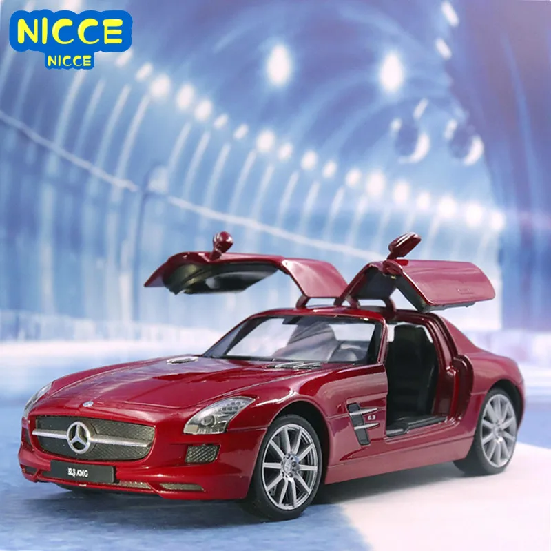 Welly 1:24 Mercedes Benz SLS AMG высококлассная имитация спортивного автомобиля матовая литая металлическая модель из сплава Классическая модель автомобиля коллекция игрушек B151
Welly 1:24 Mercedes Benz SLS AMG высококлассная имитация спортивного автомобиля матовая литая металлическая модель из сплава Классическая модель автомобиля коллекция игрушек B151