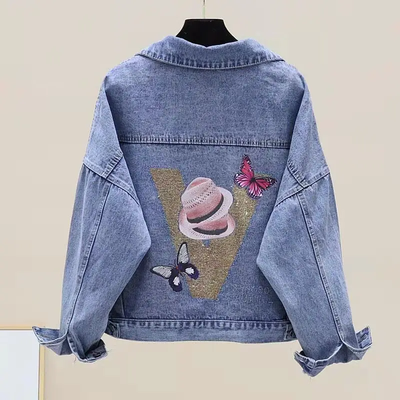 2023 New Fashion cowboy coat girl in autumn new relaxed heavy burning bracket age hundred and plus coat 02
2023 New Fashion cowboy coat girl in autumn new relaxed heavy burning bracket age hundred and plus coat 02