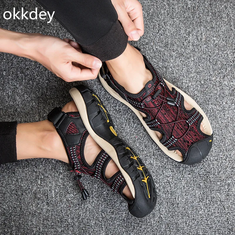 Main Casual Round Toe Sandals Lightweight Wear-Resistant Comfortable Breathable Trendy All-match Sandals for Men Spring Summer
Main Casual Round Toe Sandals Lightweight Wear-Resistant Comfortable Breathable Trendy All-match Sandals for Men Spring Summer