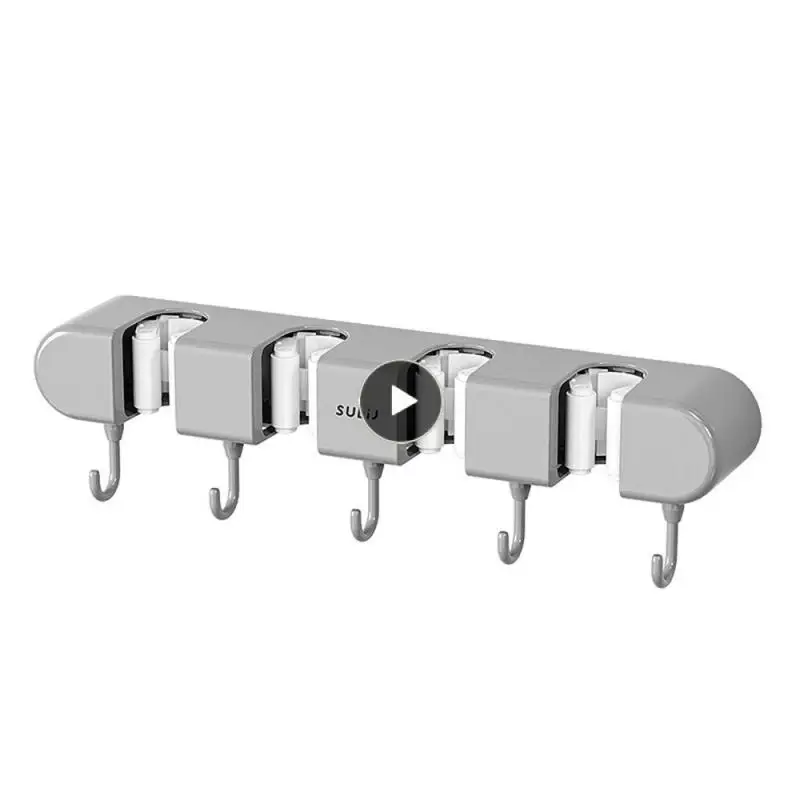 Mop Holder Multifunctional Broomstick Hook Storage Rack Broom Hanger Broomstick Hook Mop Storage Rack Durable Wet-resistant
Mop Holder Multifunctional Broomstick Hook Storage Rack Broom Hanger Broomstick Hook Mop Storage Rack Durable Wet-resistant