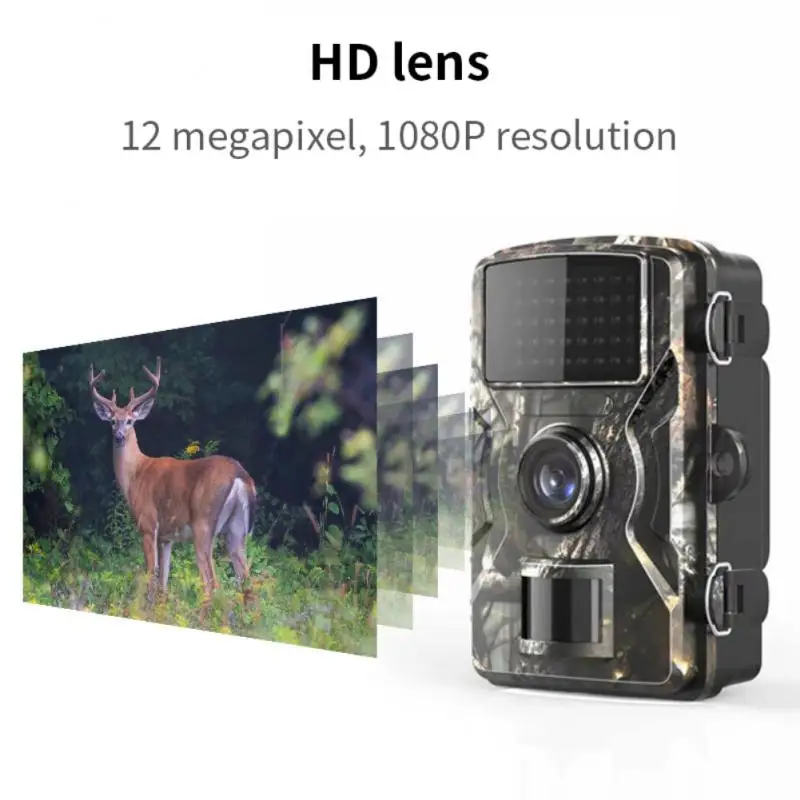 Outdoor Hunting Trail Camera 12MP Wild Animal Detector Invisible Infrared Light Night Vision Waterproof Monitoring Photo Cam
Outdoor Hunting Trail Camera 12MP Wild Animal Detector Invisible Infrared Light Night Vision Waterproof Monitoring Photo Cam