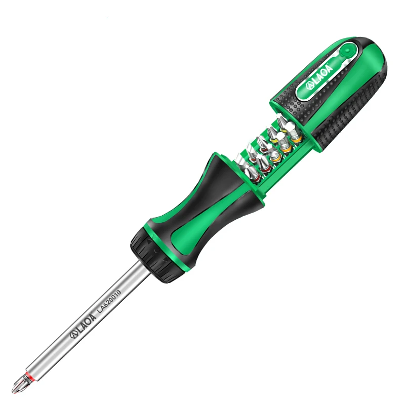 F40 10 in 1 Ratchet Screwdriver Set Aluminum Rod With S2 Bits Quick Household Tools Kit
F40 10 in 1 Ratchet Screwdriver Set Aluminum Rod With S2 Bits Quick Household Tools Kit