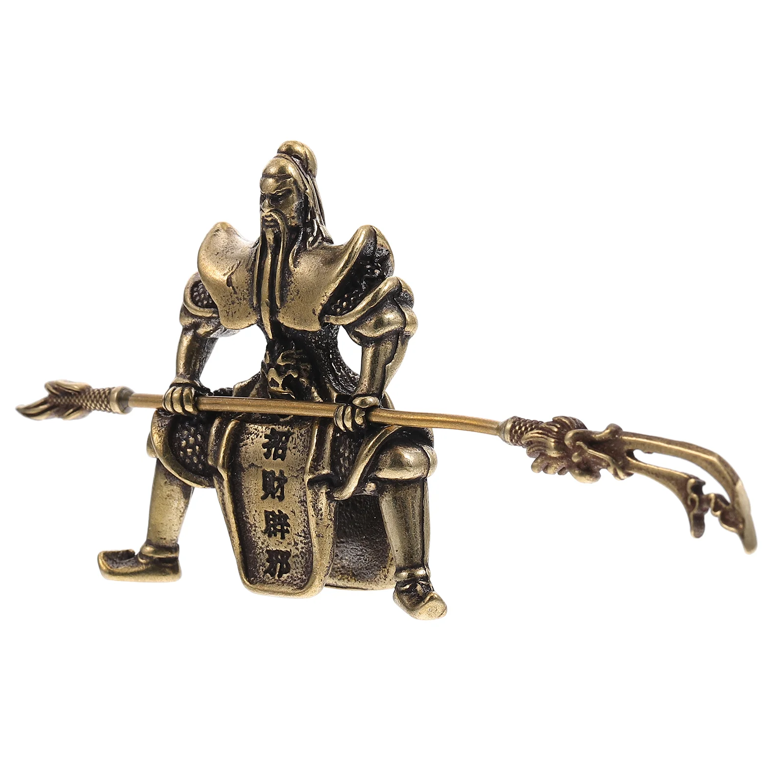 Chinese Tea Pet Guan Decor Yu Gong Copper Figurine Decoration Shui Feng Statue Figurines Tabletop Tray Kuan 
Chinese Tea Pet Guan Decor Yu Gong Copper Figurine Decoration Shui Feng Statue Figurines Tabletop Tray Kuan