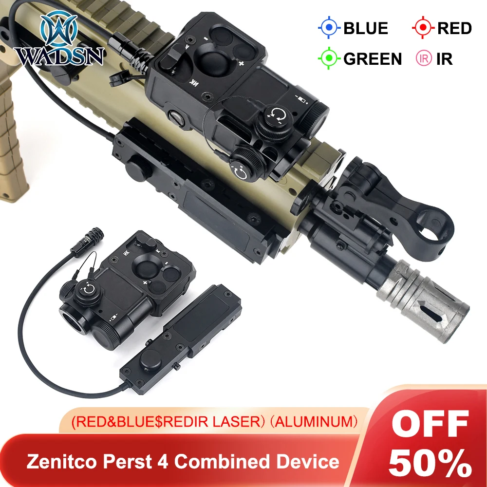 Wadsn Perst 4 Dual Red/Green/Blue &Visible/IR Wipson New Airsoft Tactical Laser Support Zero Target
Wadsn Perst 4 Dual Red/Green/Blue &Visible/IR Wipson New Airsoft Tactical Laser Support Zero Target