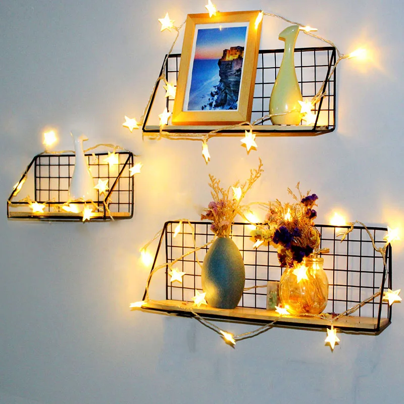 Wall Mounted Storage Rack Wooden Iron Wall Shelf Display Shelf Wire Wood Organizer Livingroom Holder Home Decorative Hanging
Wall Mounted Storage Rack Wooden Iron Wall Shelf Display Shelf Wire Wood Organizer Livingroom Holder Home Decorative Hanging