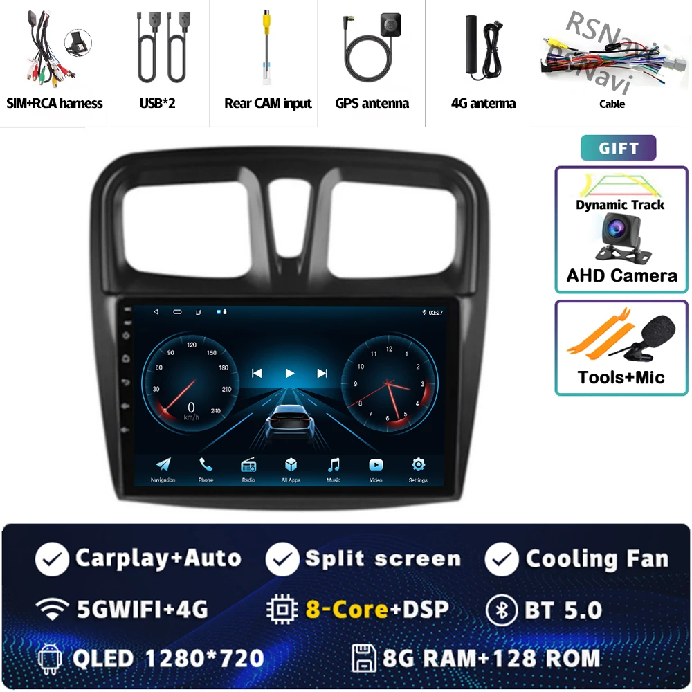 Android 15 для Renault Logan 2 2012-2022 Sandero 2 2013-2022 2K QLED Стерео Автомобильный Радио Мультимедийный Видеоплеер GPS 4G CarPlay
Android 15 для Renault Logan 2 2012-2022 Sandero 2 2013-2022 2K QLED Стерео Автомобильный Радио Мультимедийный Видеоплеер GPS 4G CarPlay