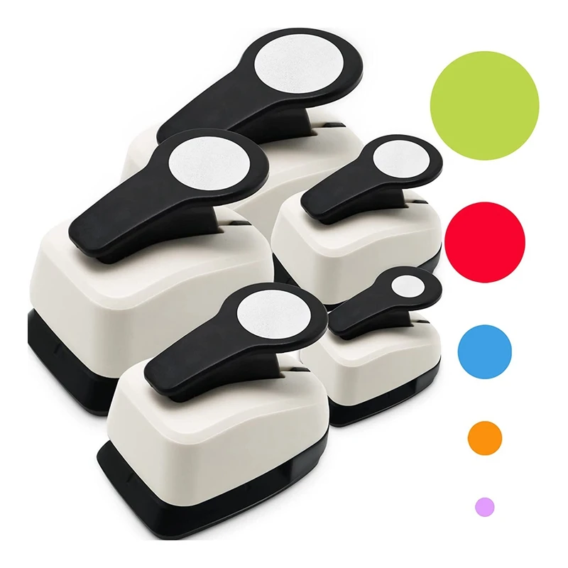 Circle Punch, Circle Hole Punch, Circle Punches For Paper Crafts, Circle Paper Punch, 5Pcs In Different Sizes
Circle Punch, Circle Hole Punch, Circle Punches For Paper Crafts, Circle Paper Punch, 5Pcs In Different Sizes