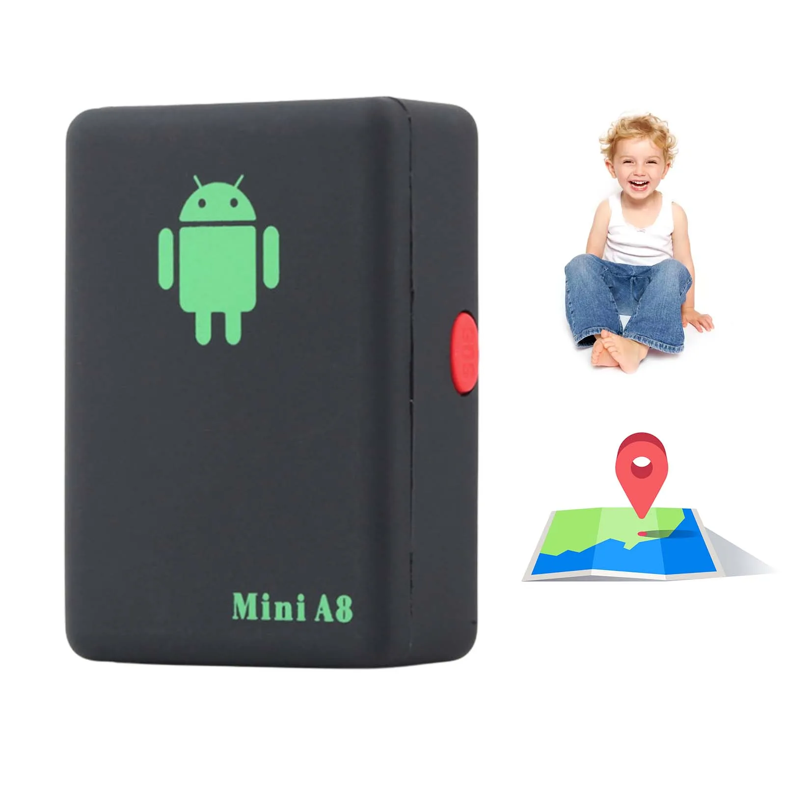 Mini GPS Tracker Mini A8 GSM/GPRS/LBS Tracker Locator Adapter Real Time Car Kids Elderly Family Pet Tracking Tool for Car
Mini GPS Tracker Mini A8 GSM/GPRS/LBS Tracker Locator Adapter Real Time Car Kids Elderly Family Pet Tracking Tool for Car