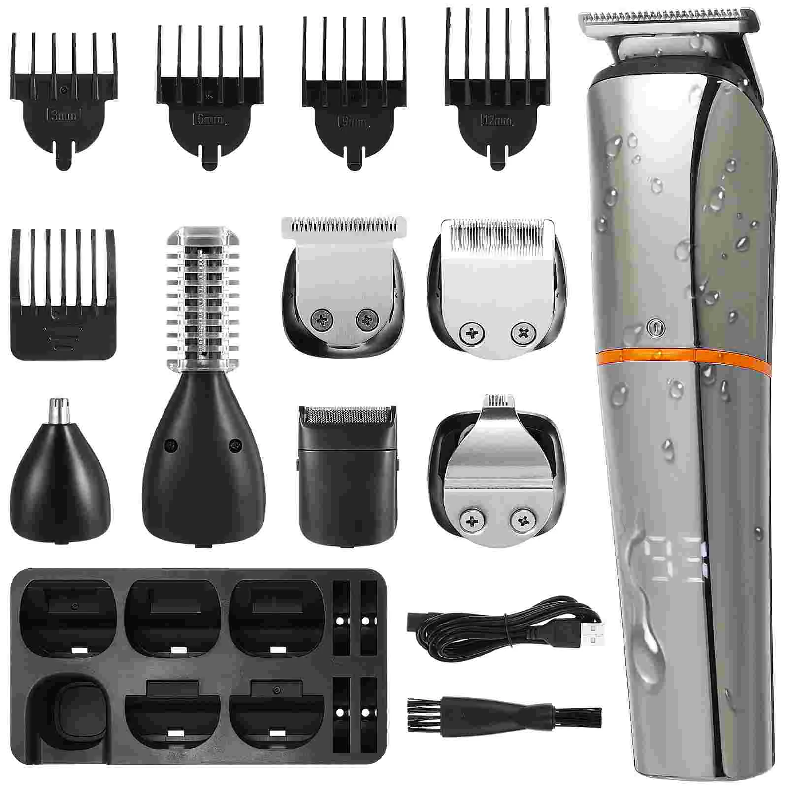 Professional Hair Clippers Cordless Electric Beard Hair Trimmer Clippers Nose Hair Trimmer
Professional Hair Clippers Cordless Electric Beard Hair Trimmer Clippers Nose Hair Trimmer
