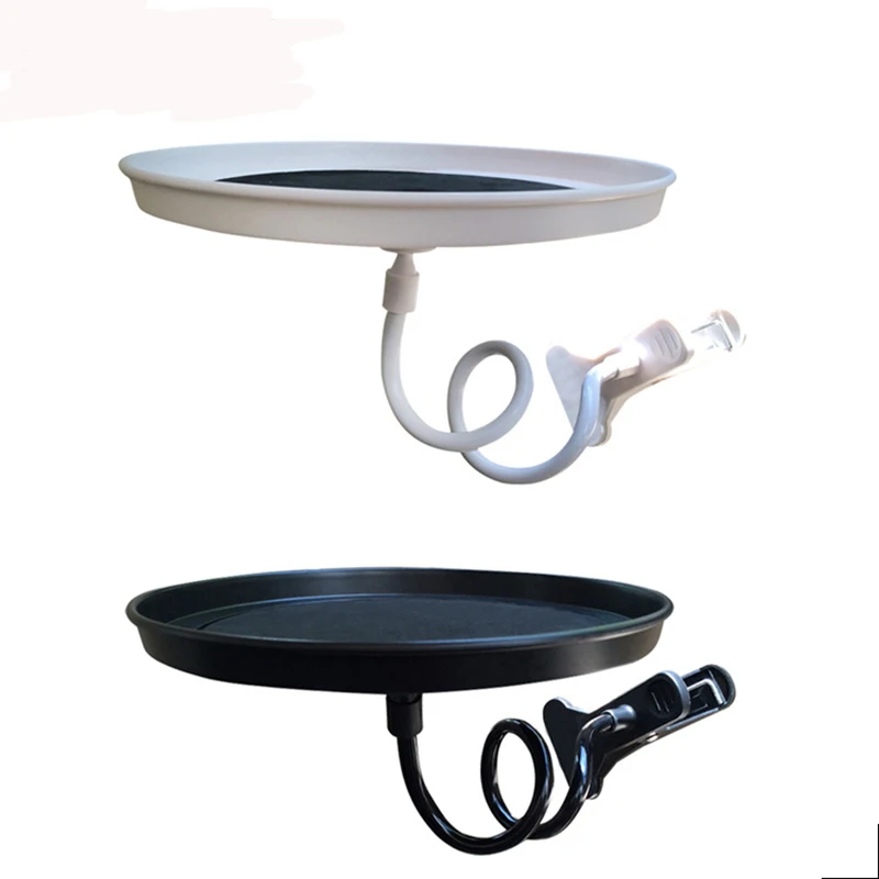 

Car Food Tray with Clamp Bracket Folding Dining Table Drink Holder Car Pallet Back Seat Water Car Cup Holder Car Swivel Tray