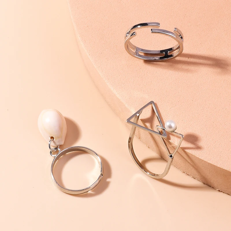 3pcs Punk Wide Chain Rings Set For Women Girls Fashion Pearl Shell Open Ring Irregular Finger Rings 2022 Female Knuckle Jewelry
3pcs Punk Wide Chain Rings Set For Women Girls Fashion Pearl Shell Open Ring Irregular Finger Rings 2022 Female Knuckle Jewelry