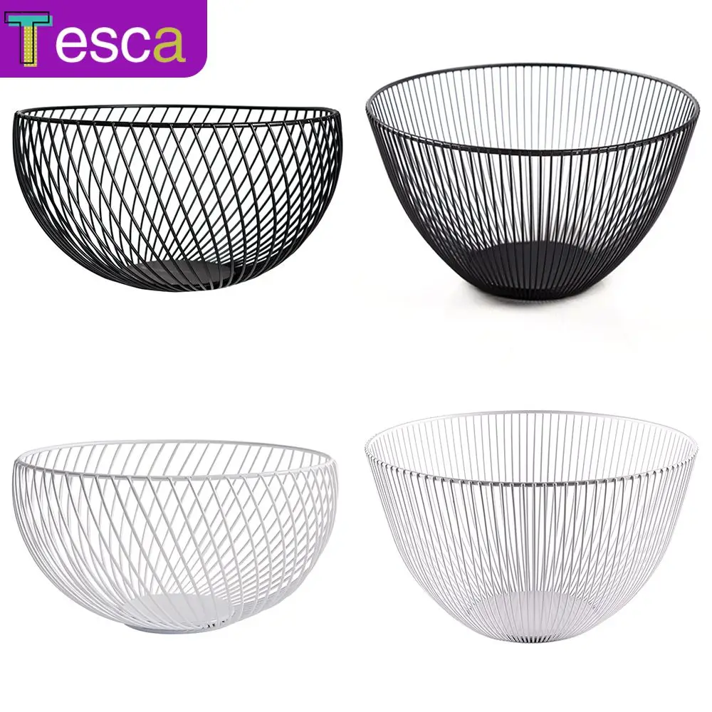 1Pcs Fruit Basket Wrought Iron Modern Creative Kitchen Vegetable Basket Drain Basket Home Living Room Snack Fruit Plate
1Pcs Fruit Basket Wrought Iron Modern Creative Kitchen Vegetable Basket Drain Basket Home Living Room Snack Fruit Plate