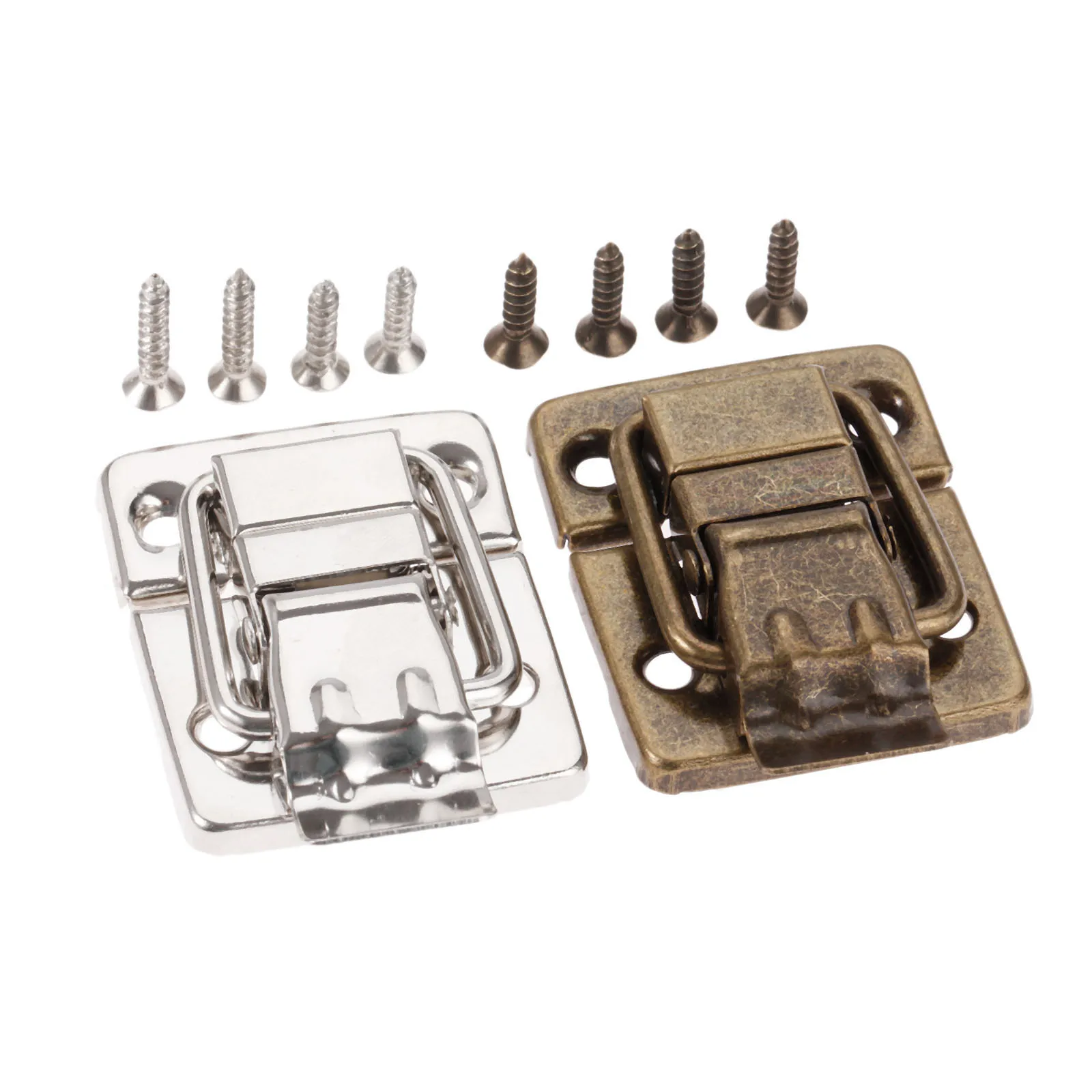 1Pc 30*36mm Silver/Antique Bronze Toggle Latch Hasp For Gift Box Wine Box Wooden Box Hardware Home Decor Retro Design Zinc Alloy 
1Pc 30*36mm Silver/Antique Bronze Toggle Latch Hasp For Gift Box Wine Box Wooden Box Hardware Home Decor Retro Design Zinc Alloy