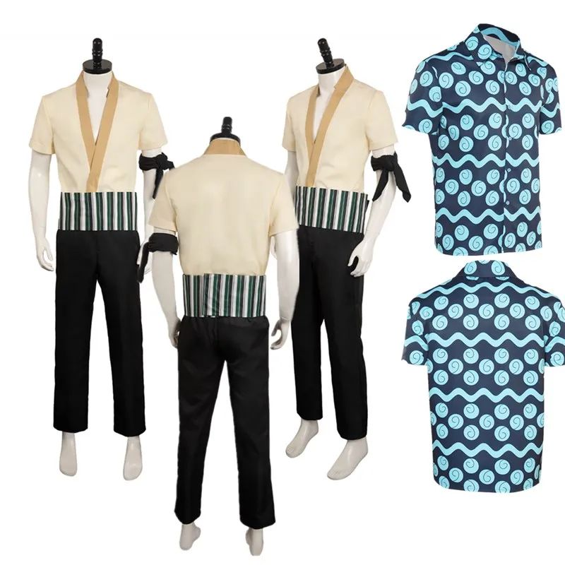 Roronoa Zoro Cosplay Anime One Piece Costume Adult Men Shirt Pants Belt Headband Outfits Halloween Carnival Party Suit
Roronoa Zoro Cosplay Anime One Piece Costume Adult Men Shirt Pants Belt Headband Outfits Halloween Carnival Party Suit