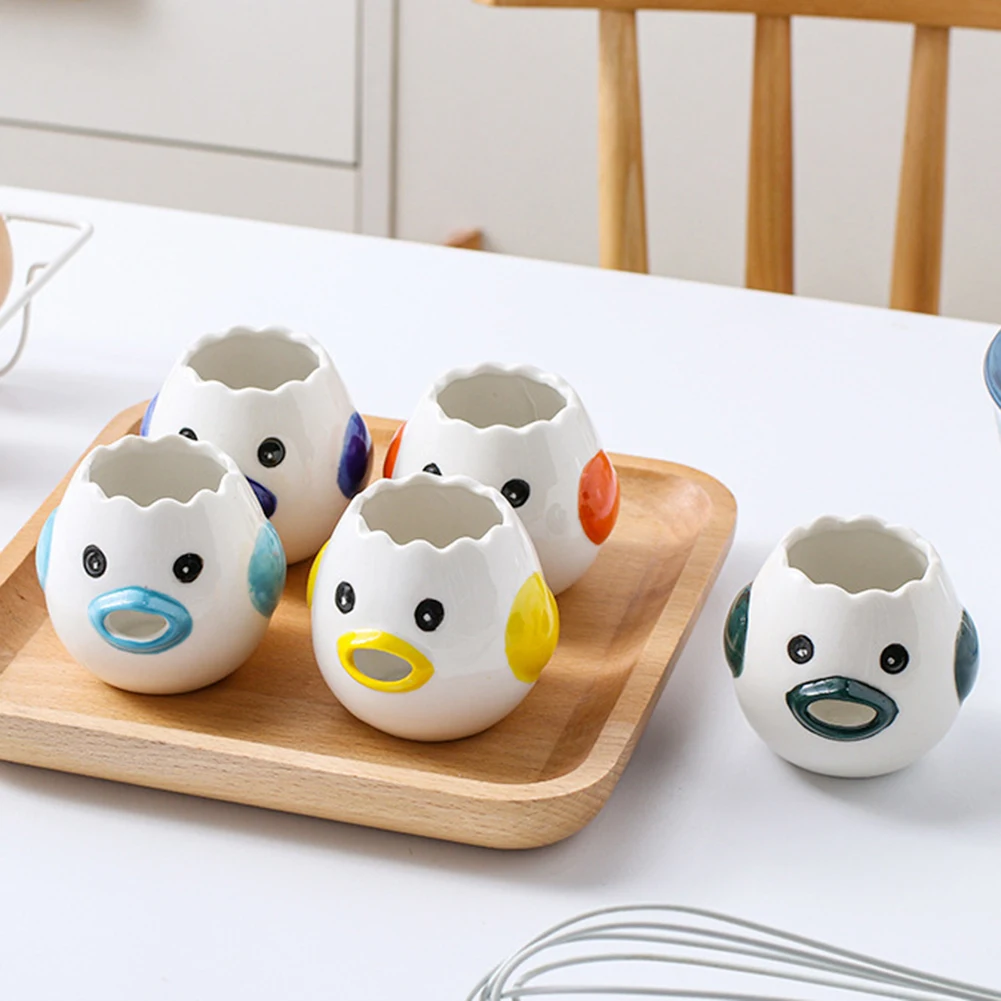 Egg White Separator Ceramic Egg Divider Creative Egg Filter Separator Egg Whites and Yolks Ceramic Cooking Kitchen Egg Tool
Egg White Separator Ceramic Egg Divider Creative Egg Filter Separator Egg Whites and Yolks Ceramic Cooking Kitchen Egg Tool