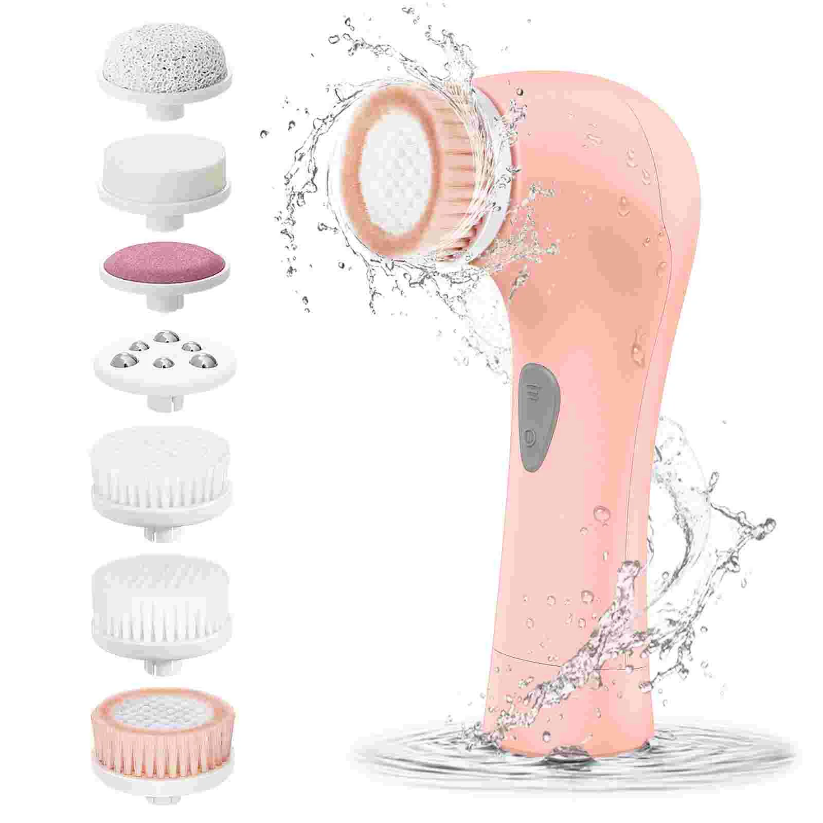 ETEREAUTY E010107 7-in-1 Electric Facial Cleansing Brush Face Device Electrical Skin Care (Reddish Orange)
ETEREAUTY E010107 7-in-1 Electric Facial Cleansing Brush Face Device Electrical Skin Care (Reddish Orange)