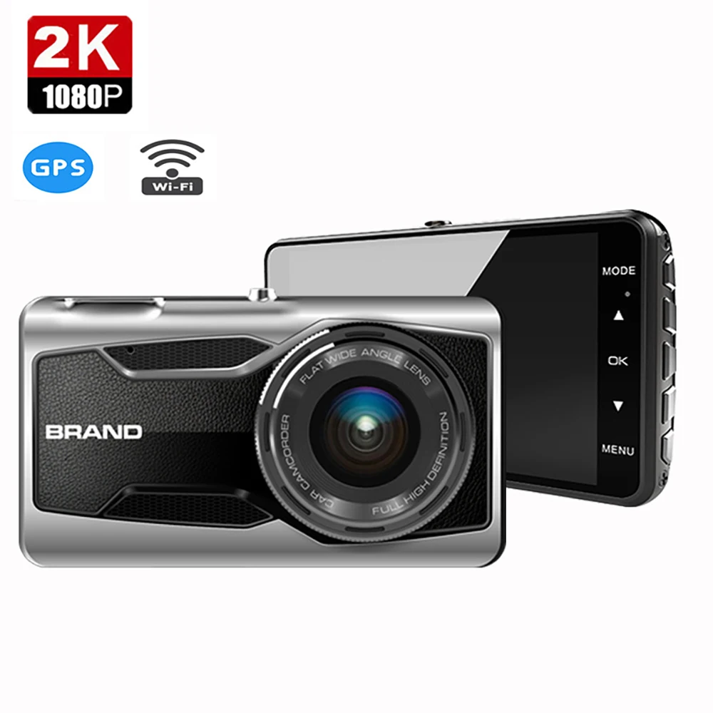 Car DVR Full HD 2K 4.0" Touch Screen Dual Lens Rear View Dash Cam 1440P GPS WiFi Auto Video Recorder Registrator Night Vision
Car DVR Full HD 2K 4.0" Touch Screen Dual Lens Rear View Dash Cam 1440P GPS WiFi Auto Video Recorder Registrator Night Vision