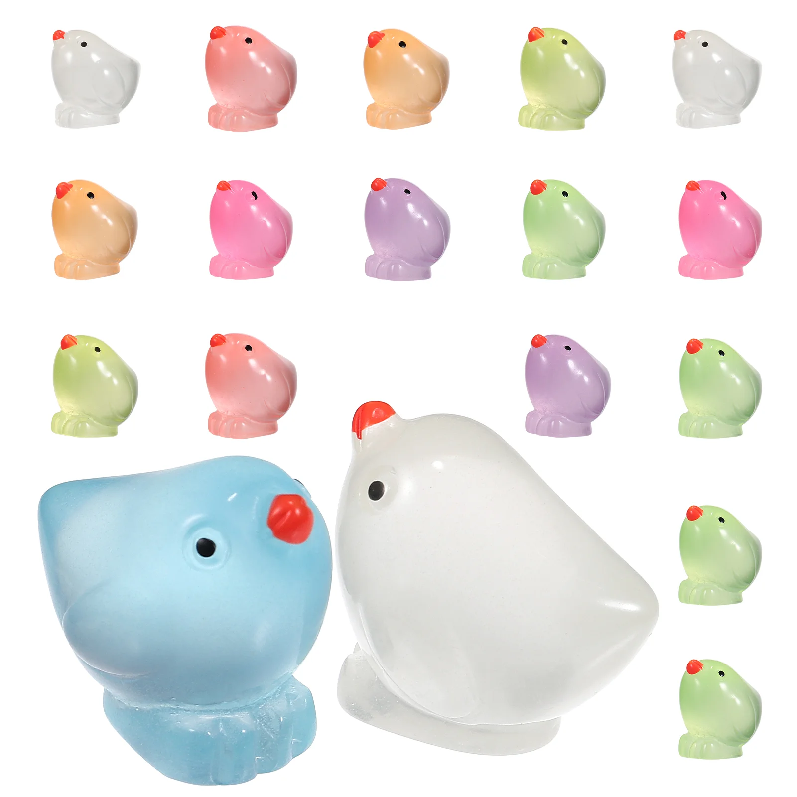 18 Pcs Mini Chicks Mini Chicken Figurines Small Chickens Mini Resin Animals Resin Adornment Desktop Ornament
18 Pcs Mini Chicks Mini Chicken Figurines Small Chickens Mini Resin Animals Resin Adornment Desktop Ornament