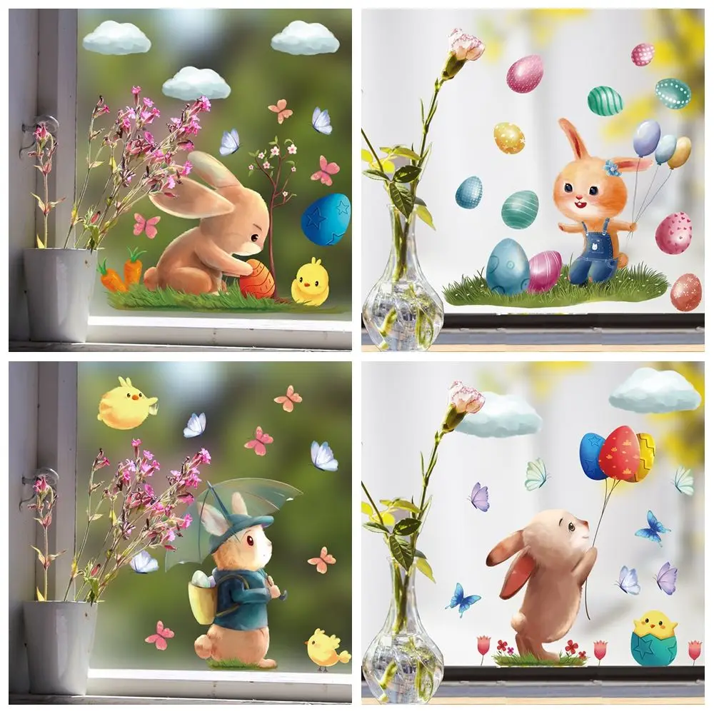 Nursery Decoration Wall Decals Baby Room Mural Shopwindow Paste Rabbit Static Sticker Easter Poster Cartoon Cute Bunny
Nursery Decoration Wall Decals Baby Room Mural Shopwindow Paste Rabbit Static Sticker Easter Poster Cartoon Cute Bunny