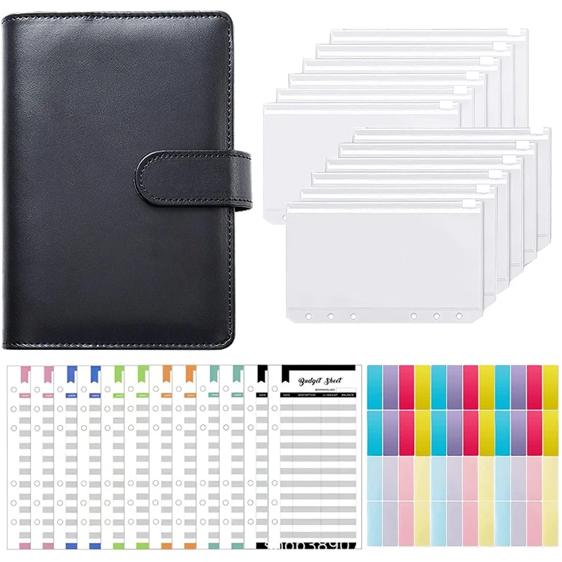 Budget Binder,Cash Envelopes For Budgeting, Budget Planner Money Organizer For Cash, A6 Budget Binder Zipper Envelopes
Budget Binder,Cash Envelopes For Budgeting, Budget Planner Money Organizer For Cash, A6 Budget Binder Zipper Envelopes