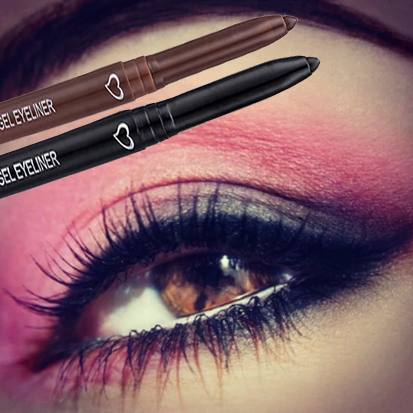 Waterproof Quick-drying Eyeliner Pencil Smooth Matte Black Brown Liquid Gel Eyeliner Pen Long Lasting Not Blooming Eye Makeup
Waterproof Quick-drying Eyeliner Pencil Smooth Matte Black Brown Liquid Gel Eyeliner Pen Long Lasting Not Blooming Eye Makeup