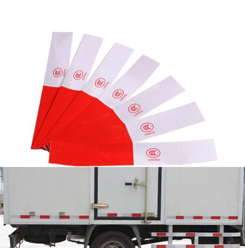 2PCS 30×5cm Car Truck Reflective Safety Tape Waterproof Night Warning Light Trailer Reflector Sticker
2PCS 30×5cm Car Truck Reflective Safety Tape Waterproof Night Warning Light Trailer Reflector Sticker