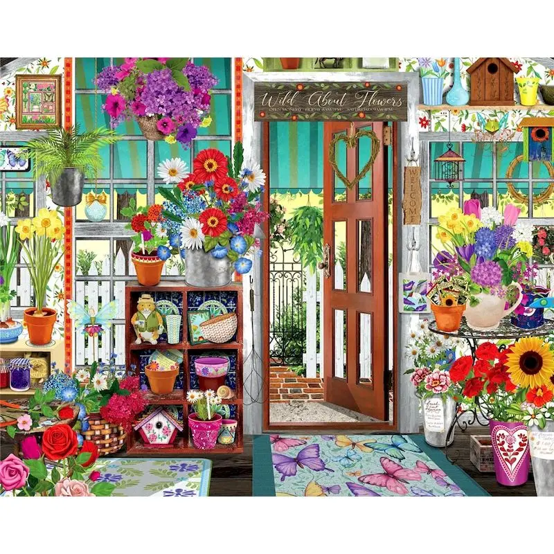 GATYZTORY 60x75cm Painting By Numbers DIY Drawing By Numbers Frameless Flower Shop Scenery Home Decor Digital Painting On Canvas
GATYZTORY 60x75cm Painting By Numbers DIY Drawing By Numbers Frameless Flower Shop Scenery Home Decor Digital Painting On Canvas