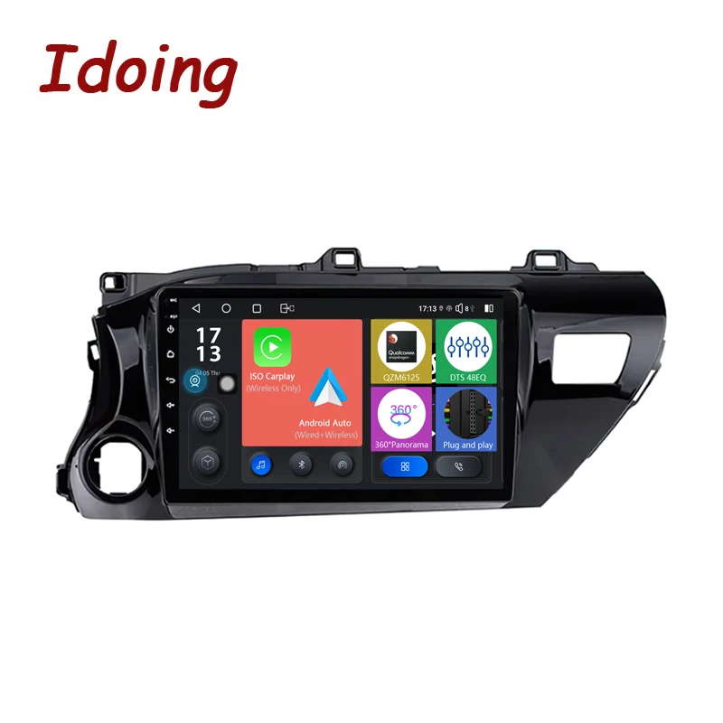 Idoing10.2"Car Stereo Android Head Unit For Toyota Hilux Pick Up AN120 2015-2020 Radio Multimedia Player Navigation GPS No 2din
Idoing10.2"Car Stereo Android Head Unit For Toyota Hilux Pick Up AN120 2015-2020 Radio Multimedia Player Navigation GPS No 2din