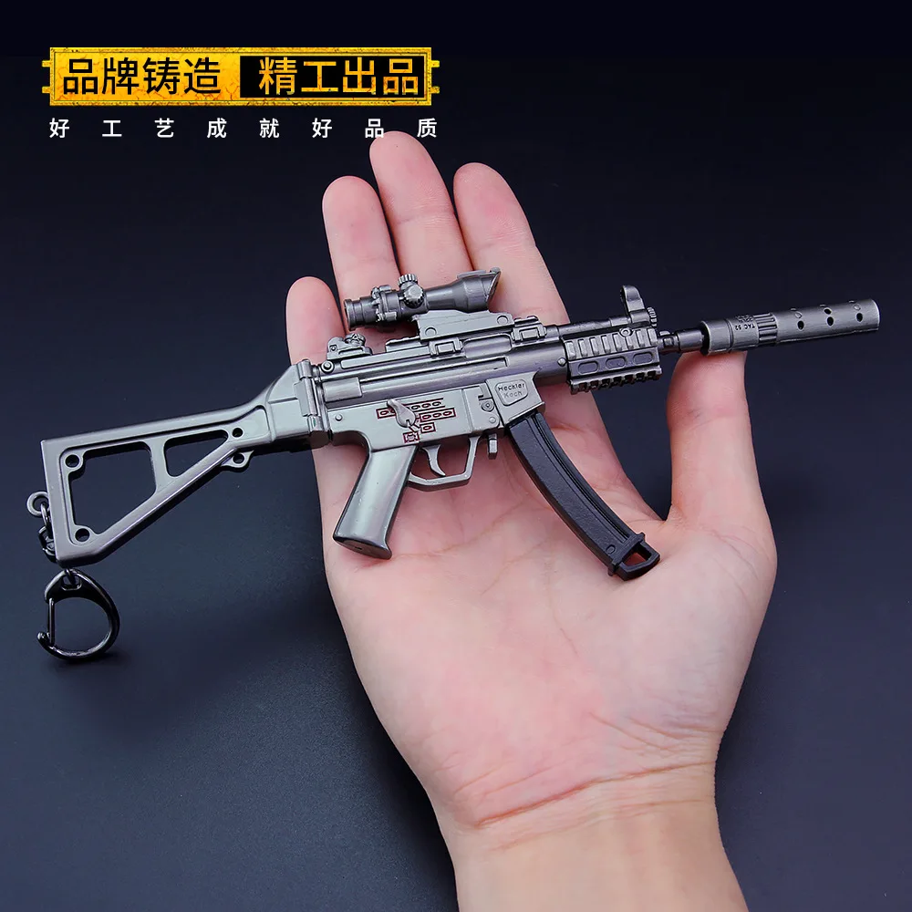 18cm HK MP5-K Submachine PUBG Game Gun Metal Thermal Weapon Model Peripheral 1/6 Doll Equipment Keychain Ornament Decoration Toy
18cm HK MP5-K Submachine PUBG Game Gun Metal Thermal Weapon Model Peripheral 1/6 Doll Equipment Keychain Ornament Decoration Toy