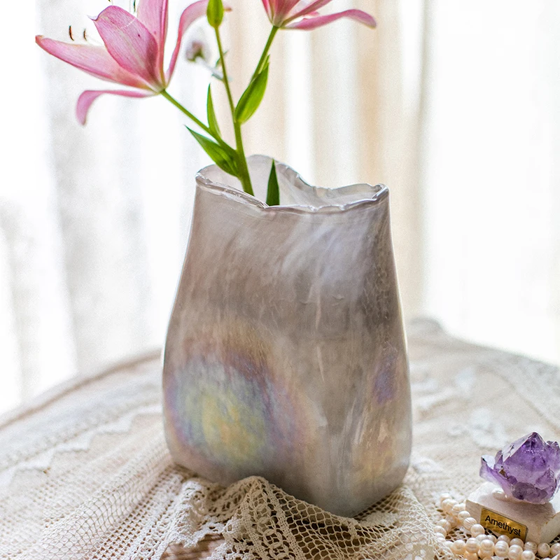 Ikebana Luxury Flower Vases Nordic Small Rose Design Modern Vase Glass Crystal Kawaii Clear Jarrones Home Decoration LK50VA
Ikebana Luxury Flower Vases Nordic Small Rose Design Modern Vase Glass Crystal Kawaii Clear Jarrones Home Decoration LK50VA