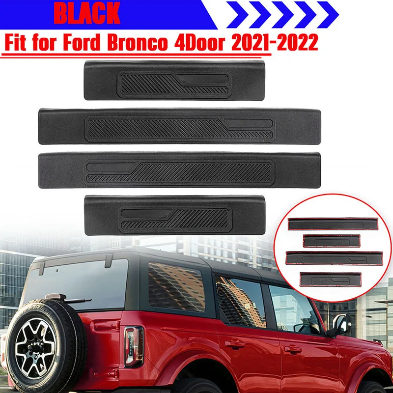 Rhyming Car Door Sill Guard Kit Door Edge Protector Cover Scuff Plate Fit For Ford Bronco 2021 2022 4 Door Car Accessories
Rhyming Car Door Sill Guard Kit Door Edge Protector Cover Scuff Plate Fit For Ford Bronco 2021 2022 4 Door Car Accessories