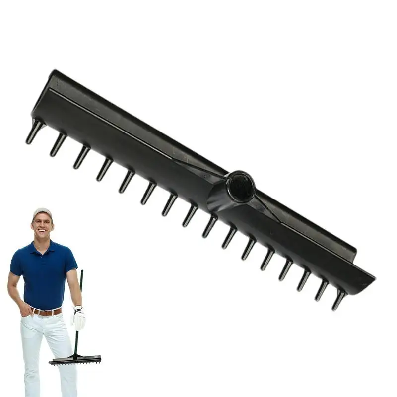 Golf Bunker Rake 15in Double Head Sand Trap Harrows Without Handle UV Light Proof Easy Using Golf Equipments For Golf Court
Golf Bunker Rake 15in Double Head Sand Trap Harrows Without Handle UV Light Proof Easy Using Golf Equipments For Golf Court