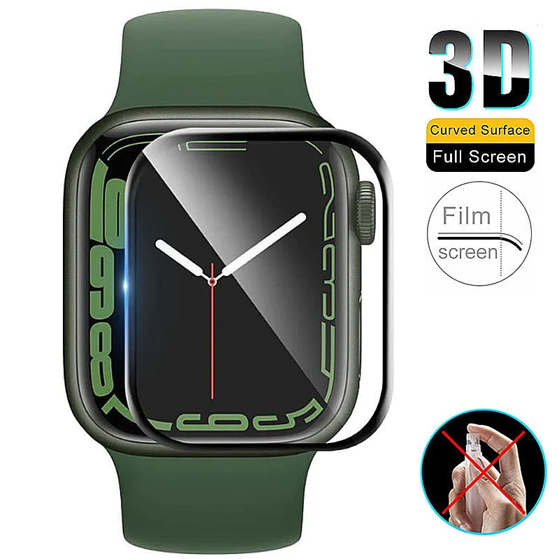 100pcs PMMA Soft Tempered Glass For Apple Watch 41mm 45mm 42/38mm Film Screen Protector for iwatch Series 7 6 5 4 3 Se 40/44mm
100pcs PMMA Soft Tempered Glass For Apple Watch 41mm 45mm 42/38mm Film Screen Protector for iwatch Series 7 6 5 4 3 Se 40/44mm