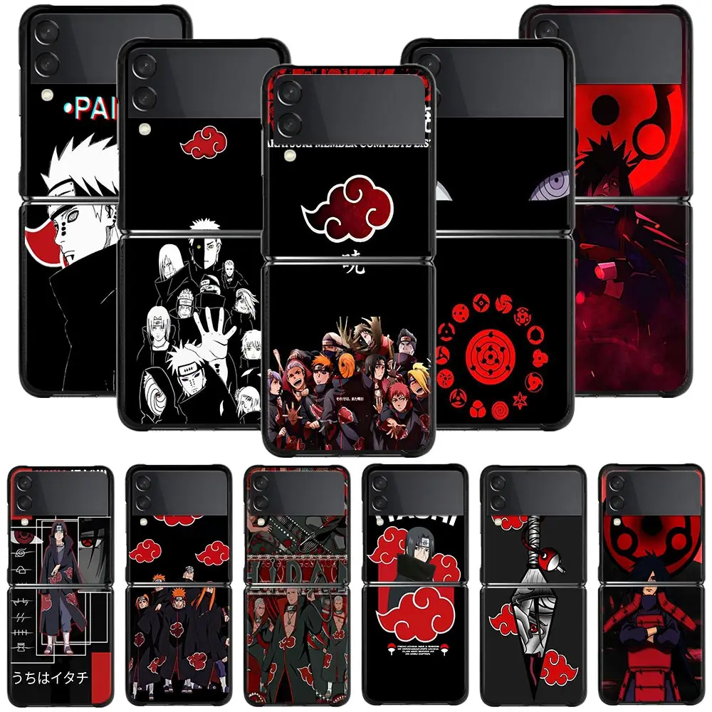 Phone Case For Samsung Galaxy Z Flip 3 ZFlip3 5G Hard PC Fitted Cover for galaxy ZF3 Shockproof Funda Akatsuki Naruto Anime
Phone Case For Samsung Galaxy Z Flip 3 ZFlip3 5G Hard PC Fitted Cover for galaxy ZF3 Shockproof Funda Akatsuki Naruto Anime