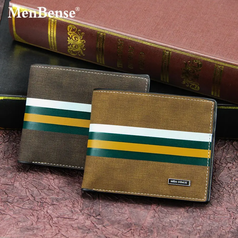 Men's Wallets Luxury Striped Men's Leather Wallets 3 Fold Men's Wallets with Photo Clips Men's Credit Card Holders Coin Purses
Men's Wallets Luxury Striped Men's Leather Wallets 3 Fold Men's Wallets with Photo Clips Men's Credit Card Holders Coin Purses