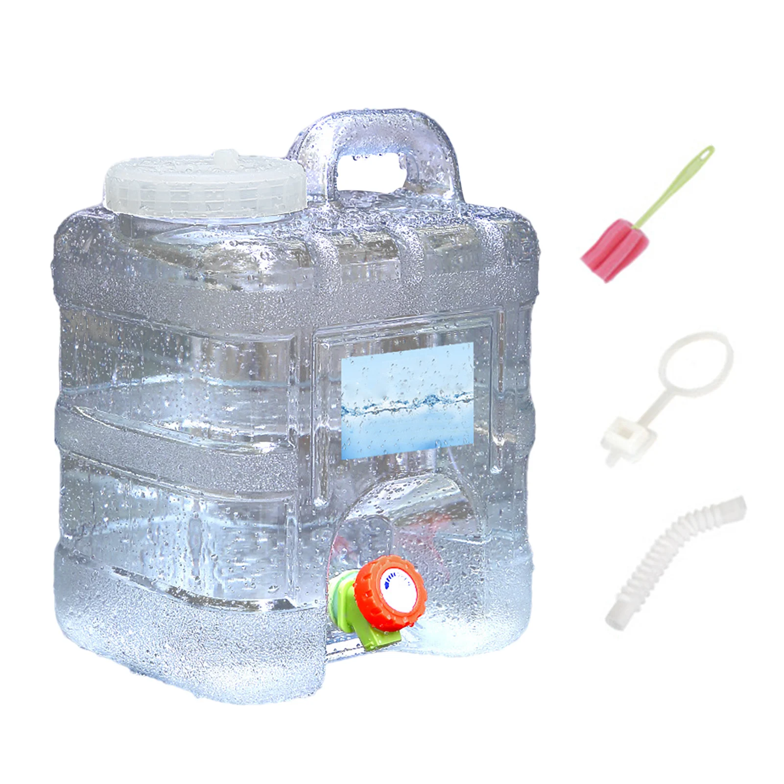 Water Container With Spout Camping Water Container With Useful Faucet Water Container With Faucet For Outdoor Hiking
Water Container With Spout Camping Water Container With Useful Faucet Water Container With Faucet For Outdoor Hiking