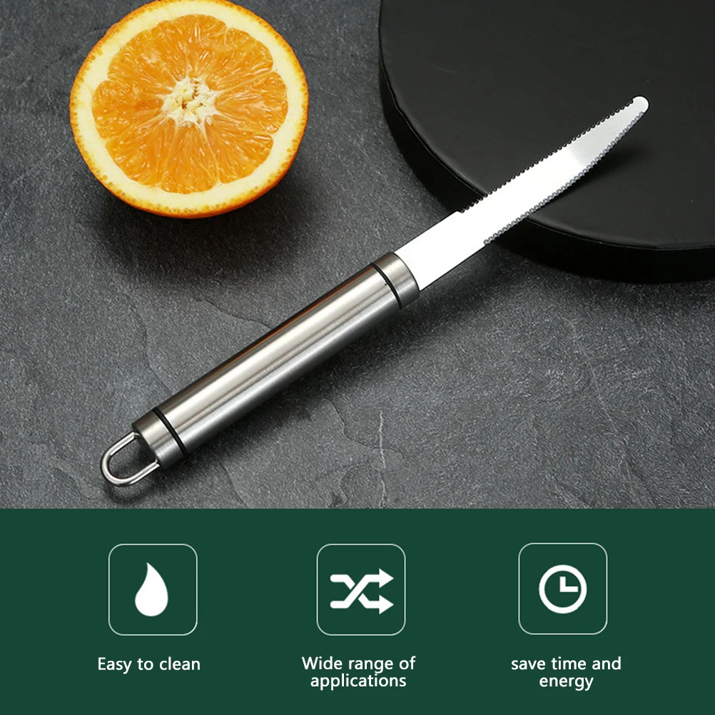 Stainless Steel Grapefruit Cutter Orange Citrus Peeler Household Fruit Cutter Kitchen Peeling Tools
Stainless Steel Grapefruit Cutter Orange Citrus Peeler Household Fruit Cutter Kitchen Peeling Tools