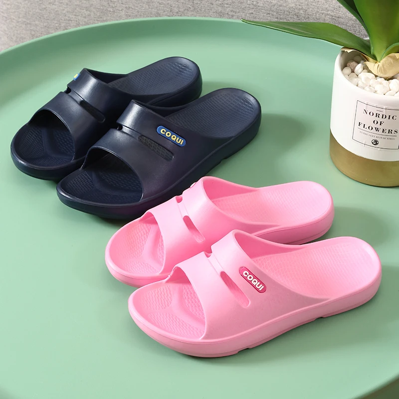 Bathroom cool slippers women's couple soft bottom anti-skid indoor household men's ultra light slippers in summer
Bathroom cool slippers women's couple soft bottom anti-skid indoor household men's ultra light slippers in summer