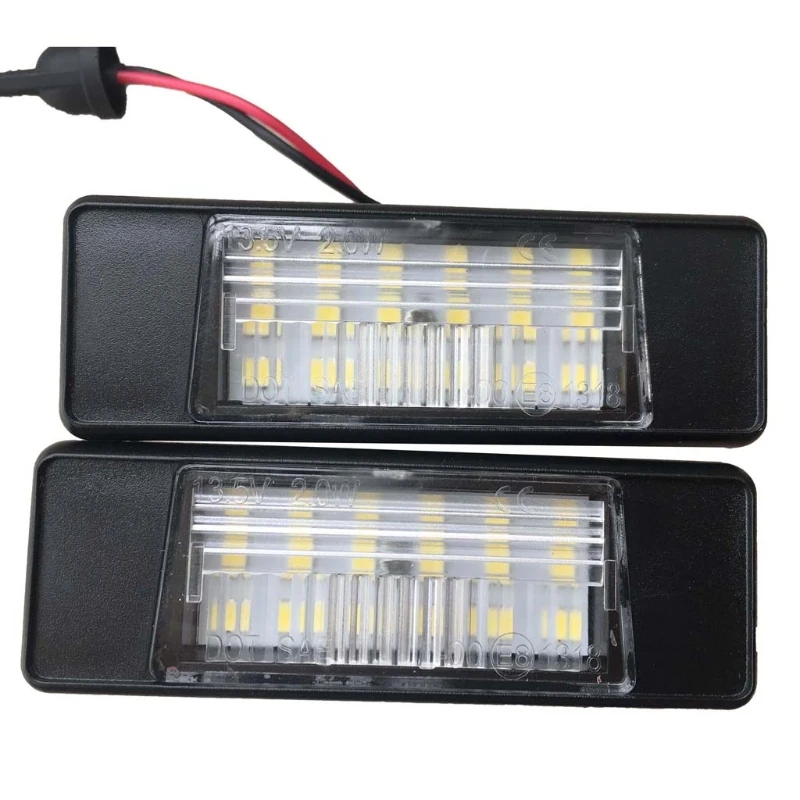 2Pcs Car LED Light License Plate Taillight 18 LED 6500K Light for X-Trail JUKE Qashqai Versa NV200
2Pcs Car LED Light License Plate Taillight 18 LED 6500K Light for X-Trail JUKE Qashqai Versa NV200
