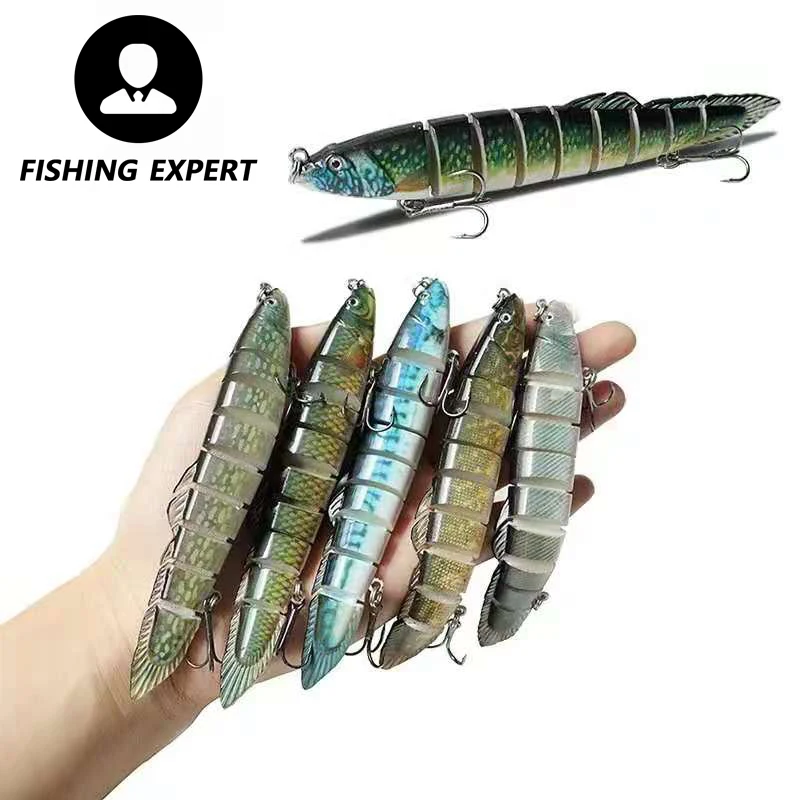 Swimming Sinking Crankbait Bass Catchfish Minnow Fishing Lure Wobbler 9 Segment Fishing Lure 100MM/130MM Loach Pencil Hard Bait
Swimming Sinking Crankbait Bass Catchfish Minnow Fishing Lure Wobbler 9 Segment Fishing Lure 100MM/130MM Loach Pencil Hard Bait