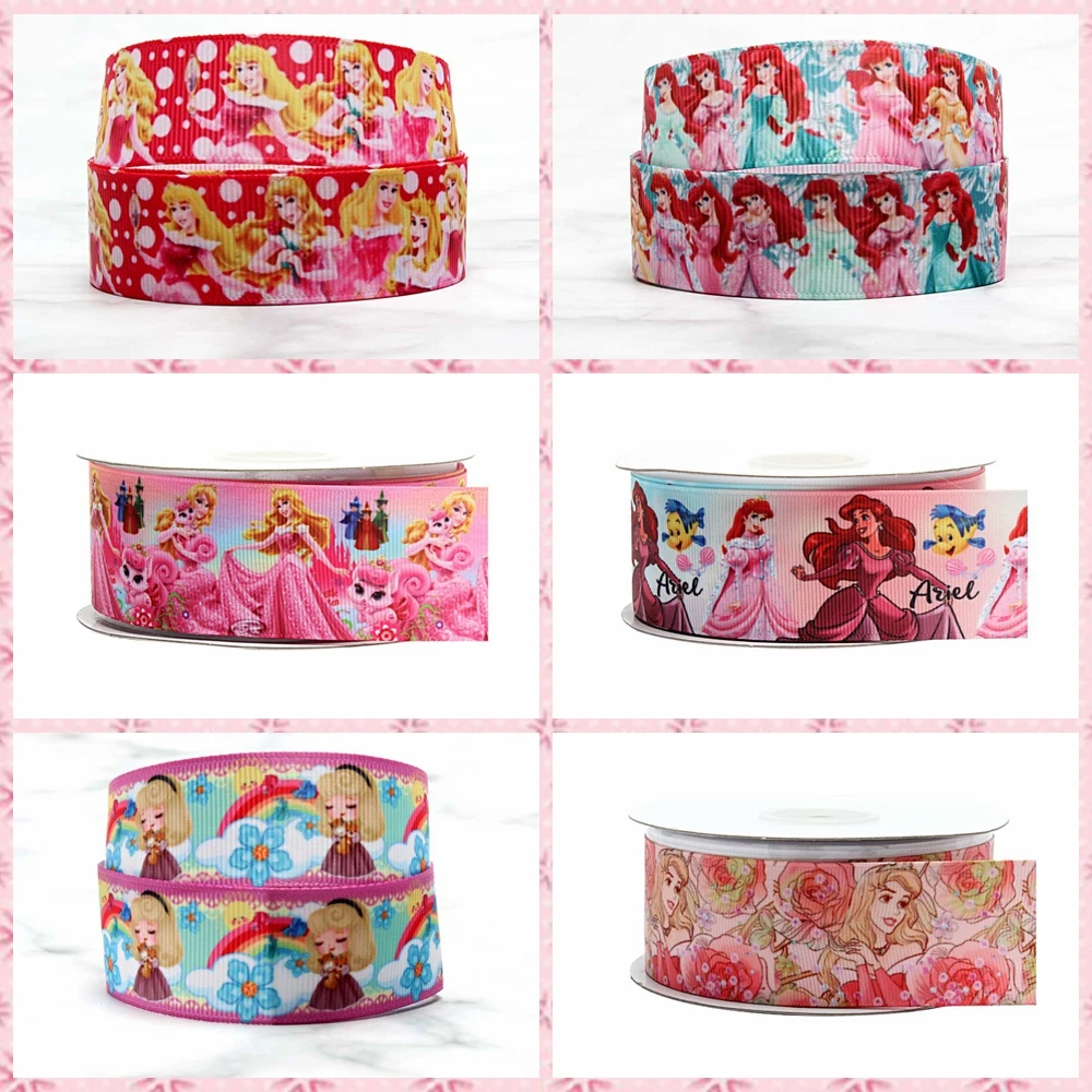 Disney Princess Aurora Grograin Ribbon for Bows Printed 10yards DIY Craft Supplies Handmade Decoration Materials
Disney Princess Aurora Grograin Ribbon for Bows Printed 10yards DIY Craft Supplies Handmade Decoration Materials