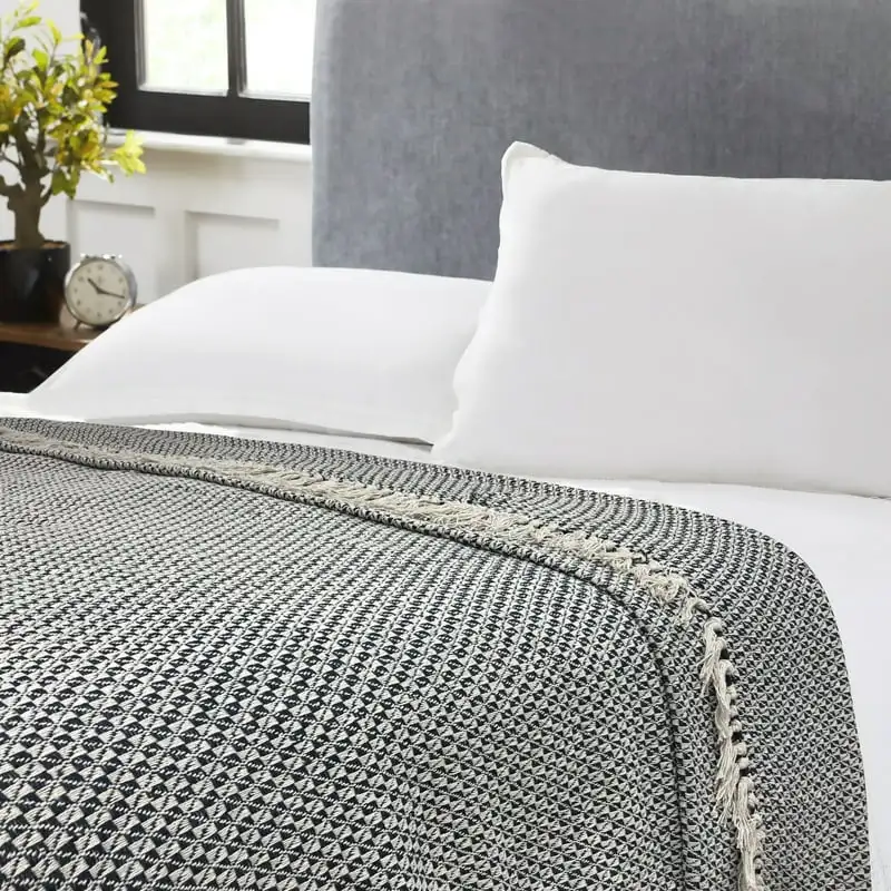 Navy/White Cotton Blanket Twin
Navy/White Cotton Blanket Twin