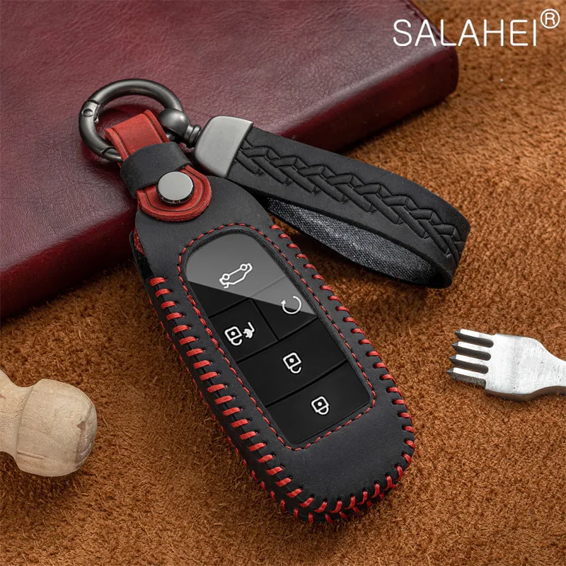 Leather Car Key Case Cover Protection Skin Shell For GAC Trumpchi Aian S V Y LX GS4 GA5 GA6 GA3S GS8 GS5 Dazzling 580 Accessorie
Leather Car Key Case Cover Protection Skin Shell For GAC Trumpchi Aian S V Y LX GS4 GA5 GA6 GA3S GS8 GS5 Dazzling 580 Accessorie