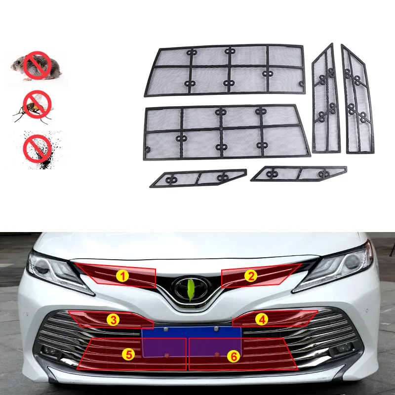 Автомобильные аксессуары Передняя решетка для защиты от насекомых пыли крысы мусора Внутренняя крышка для Toyota Camry XV70 2018-2020
Автомобильные аксессуары Передняя решетка для защиты от насекомых пыли крысы мусора Внутренняя крышка для Toyota Camry XV70 2018-2020