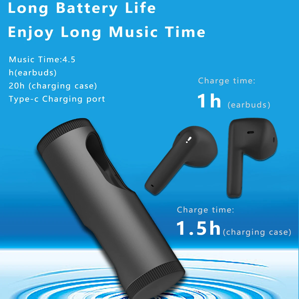 Новая спортивная водонепроницаемая и влагозащищенная Беспроводная Bluetooth-гарнитура TWS Mini 5,0 с хорошей производительностью и низкой задержко...
Новая спортивная водонепроницаемая и влагозащищенная Беспроводная Bluetooth-гарнитура TWS Mini 5,0 с хорошей производительностью и низкой задержко...