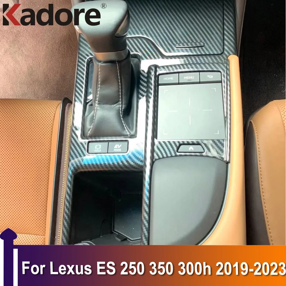 Для Lexus ES 250 350 300h 2019-2021 2022 2023, панель переключения передач, отделочные полосы, искусственное углеродное волокно
Для Lexus ES 250 350 300h 2019-2021 2022 2023, панель переключения передач, отделочные полосы, искусственное углеродное волокно