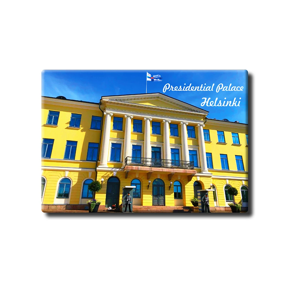 Finland Helsinki "Presidential Palace" Tourist Souvenir Tinplate Refrigerator Sticker Rigid Creative Home Decoration 27008
Finland Helsinki "Presidential Palace" Tourist Souvenir Tinplate Refrigerator Sticker Rigid Creative Home Decoration 27008