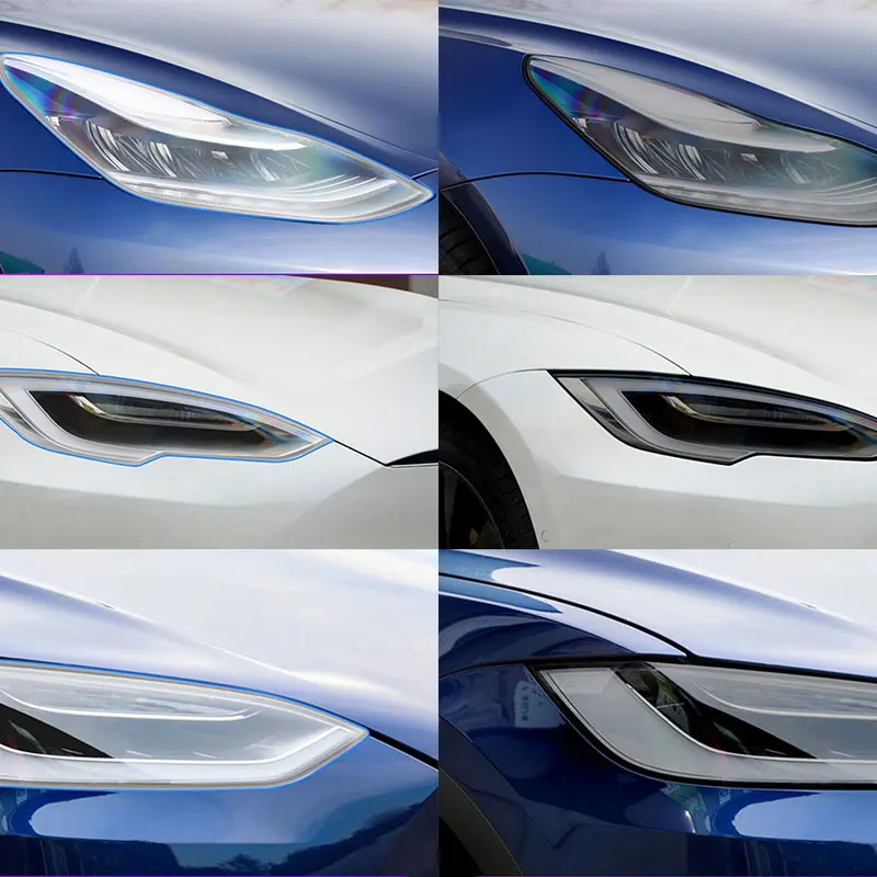 2Pcs Car Covers Headlight Protective Film For Tesla Model X S 3 Transparent Sticker Black Accessories Anti Scratch Auto Repair
2Pcs Car Covers Headlight Protective Film For Tesla Model X S 3 Transparent Sticker Black Accessories Anti Scratch Auto Repair