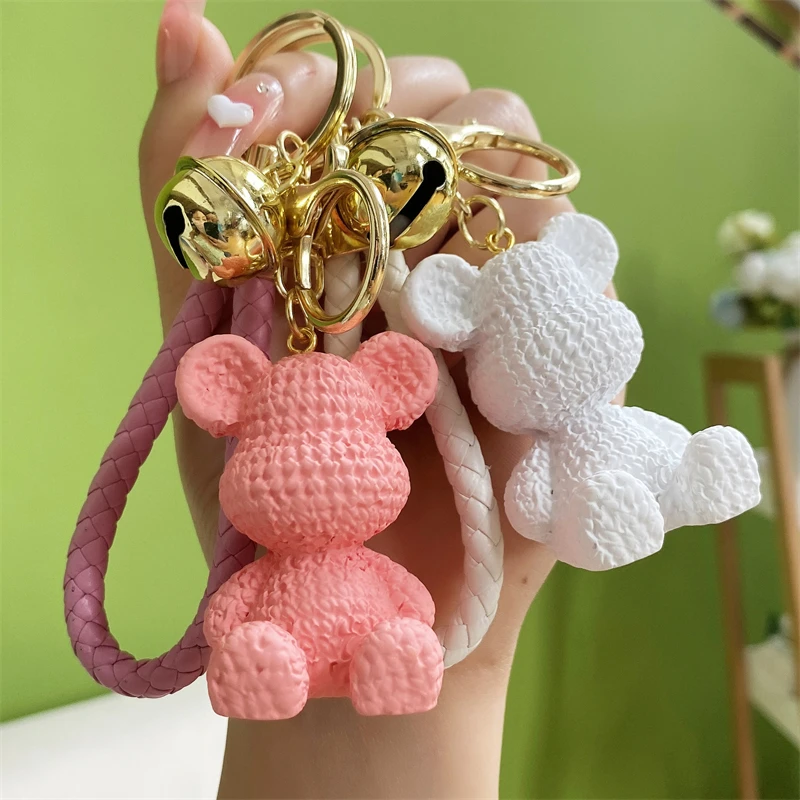 New Resin Seating Knitted Bears Keychain Party Gifts Creative Car Bags Couples Keychain Pendant Gifts Home Decoration
New Resin Seating Knitted Bears Keychain Party Gifts Creative Car Bags Couples Keychain Pendant Gifts Home Decoration