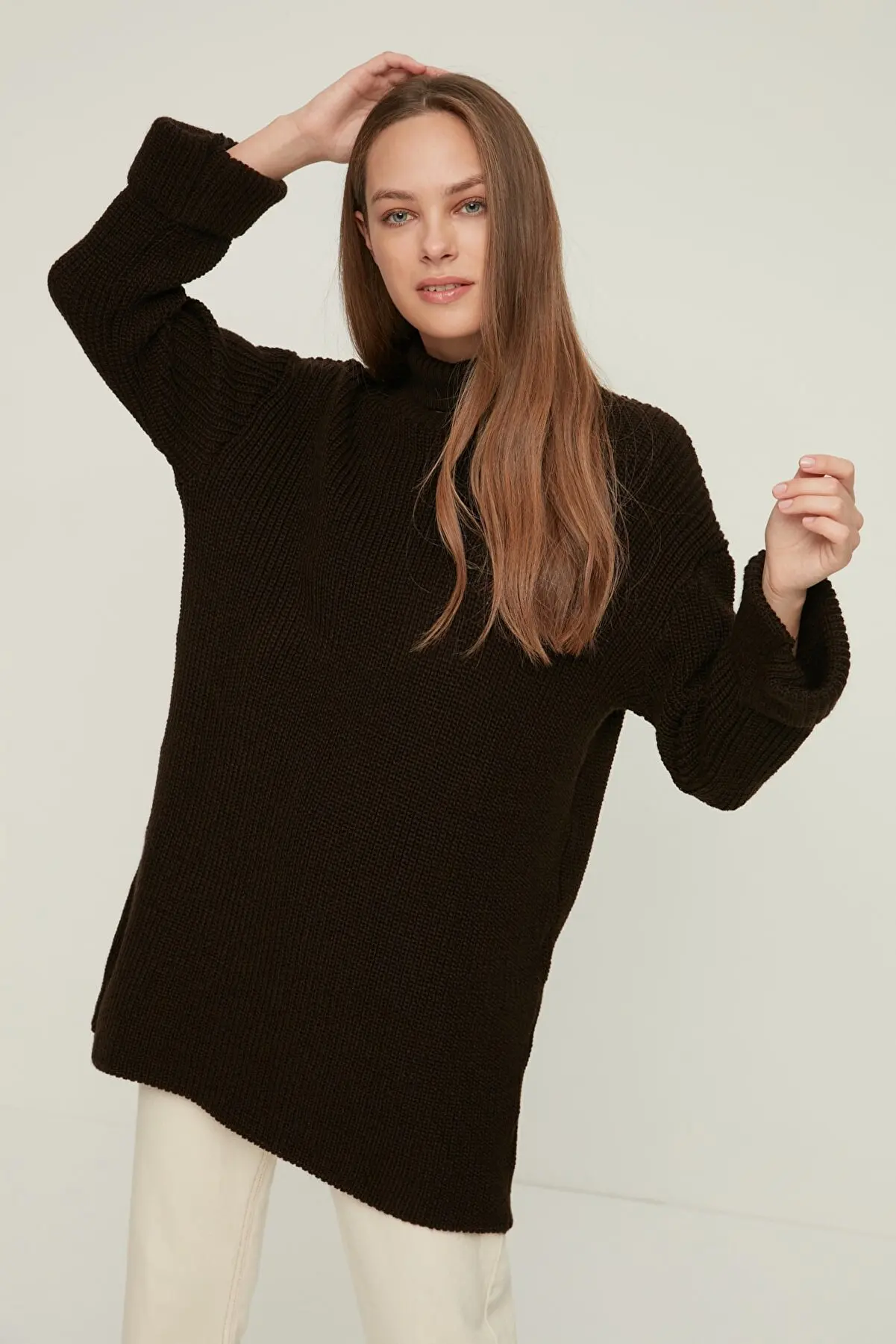 Brown fisherman collar sweaters traffic sweater cardigan Tops Pullover Sweatshirt for Women 135833542
Brown fisherman collar sweaters traffic sweater cardigan Tops Pullover Sweatshirt for Women 135833542